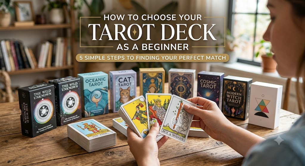 How to choose your First Tarot Cards Deck as a beginner